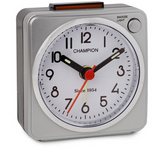 Champion Square White Alarm Clock MF77W