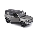 1:24 Land Rover Defender 2022 110 Silver  - Diecast Model car Collectables