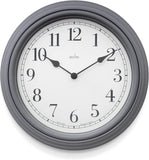 Acctim Devonshire Traditional 28cm Quartz Grey Wall Clock 22715