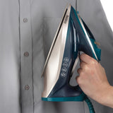 Beldray Duo Glide Steam Iron in Green and Gold - 2200w