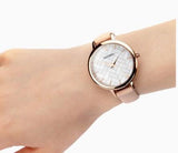 Sekonda Ladies Fashion Editions Mother of Pearl Dial and Pink Leather Strap Watch 2826