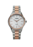 Lorus Ladies Two Tone Sports  Metal Strap Watch NEEDS BATTERY