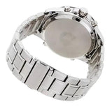 Lorus Mens Chronograph Day Date Black Dial Silver Stainless Steel Bracelet Watch RW635AX5 - Gadgetize