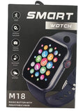 M18 Mens / Ladies Digital Smart Watch Magic Button with Adjustable Knob Sports Rubber Strap Available Multiple Colour - Gadgetize
