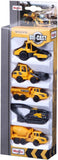 Maisto Mini Working Machines VOLVO CONSTUCTION 5 PACK – Incredibly Detailed Die - Cast Replica Collectible Model - Gadgetize