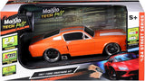 Maisto Tech R/C 1:24 Scale 2.4 GHz 1967 Ford Mustang GT, Metallic Orange Car - Gadgetize