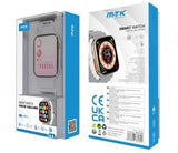 M.TK Blue tooth voice calling, Touch Screen with IP65 Splash waterproof Grey Smart Watch - Gadgetize