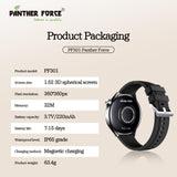 Panther Force 1.52" 3D Spherical Screen SmartWatch - Gadgetize