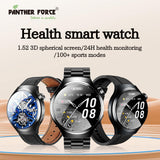 Panther Force 1.52" 3D Spherical Screen SmartWatch - Gadgetize