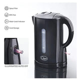Quest 1L Portable Electric Cordless Jug Kettle - Black 35039 - Gadgetize