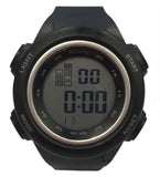 Ravel Mens 3ATM Digital Sports Silver Ring Watch RDG.14.34 - Gadgetize