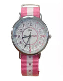 Relda Children's Analogue Nylon Strap Girl's Watch REL111
