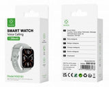 Woox MX0181 Bluetooth with Voice Calling, BT V5.3, 200mAh Battery, Grey Smart Watch - Gadgetize