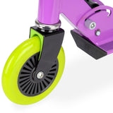 Xootz Kids' Folding Kick Scooter with Adjustable Handlebars - Purple - Gadgetize