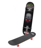 Ozbozz 31" Maple Chaser Skateboard Black