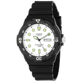 Casio Men's White Face Lumibrite Batons Watch - MRW-200H-7EVDF