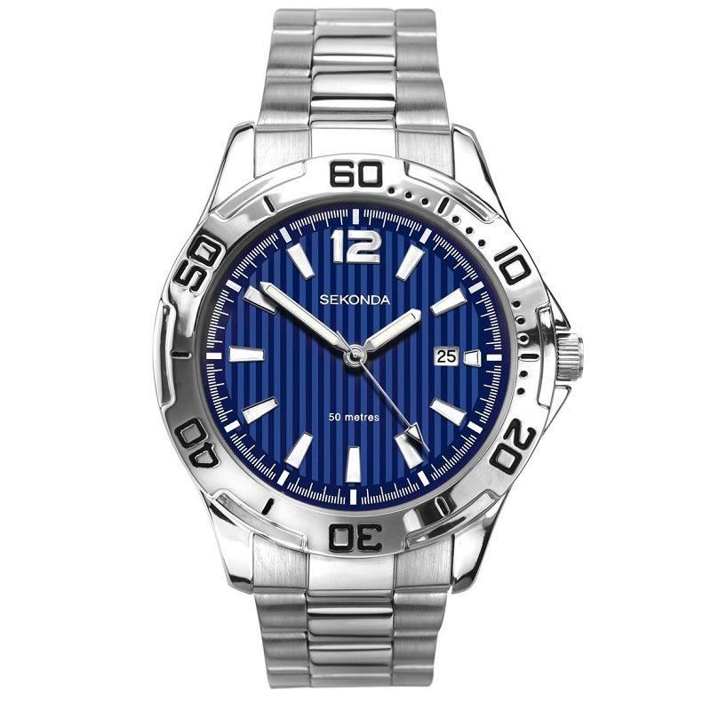 Sekonda Men's Stainless Steel Bracelet Watch 1170