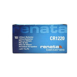 Renata CR1220 Lithium Battery (10 Pack)