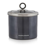 Morphy Richards Small 14cm x 13cm Canister Black 46270