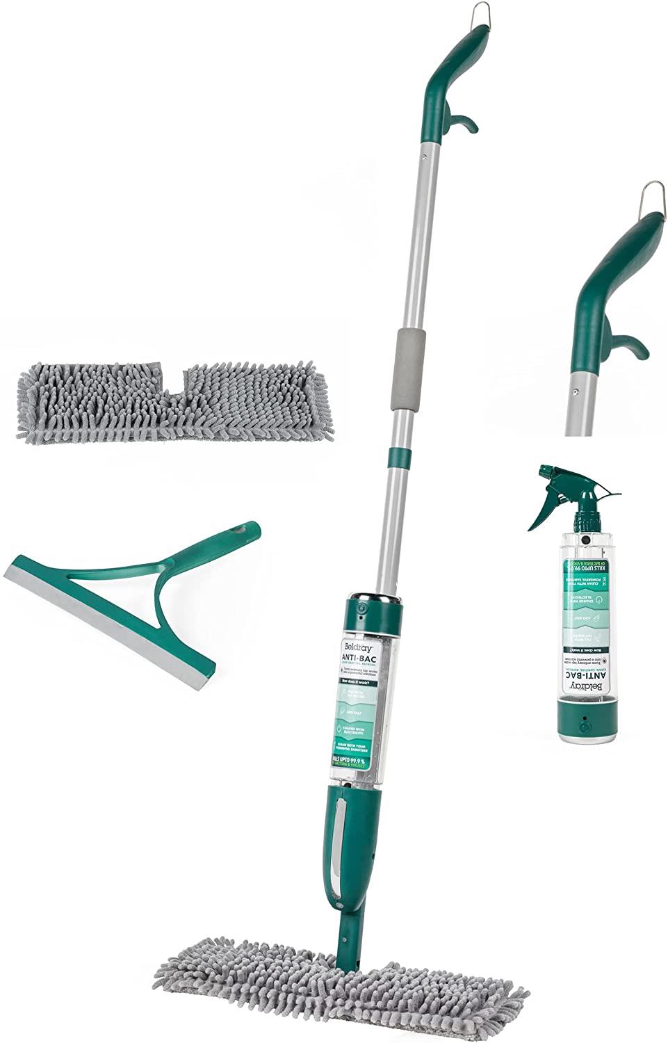 Beldray Antibacterial Spray and Clean Floor Mop with Trigger- BEL01121