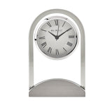 Widdop Glass panel Aluminium base Mantle Clock W2911