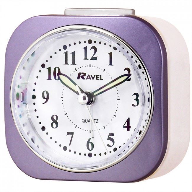 Ravel Purple Alarm Clock RC012.07