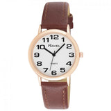Ravel Mens Polished Round Case Brown Strap Watch R0105.42.1A