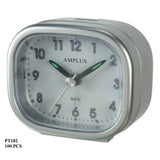 Amplus Silver Alarm Clock PT182S