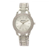 Henley Women's Bling Diamante crystals Silver Tone Bracelet Watch H07275.24