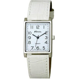 Ravel Mens Classic White Leather Strap Watch R0120.04.1A