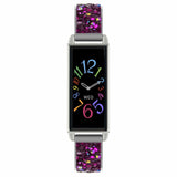 Reflex Active Women's Series 02 Pink/Silver Bracelet With Rectangle Face Bluetooth Smartwatch ARA024005