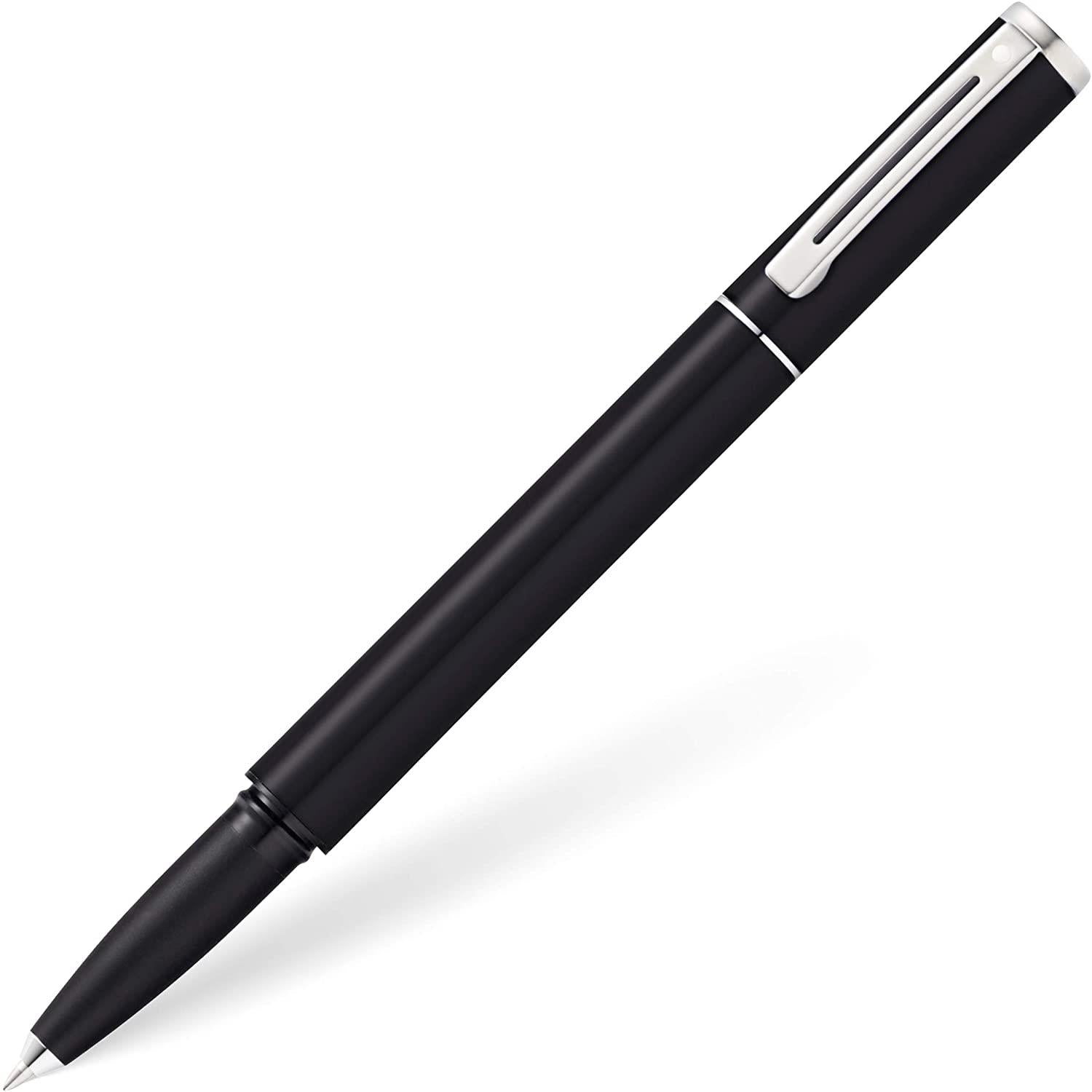 Sheaffer Pop Rollerball Pen Medium Tip BLACK with Chrome Trim Black Ink E1920551