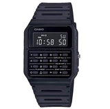 Casio Men's Collection Retro Digital & Plastic Black Strap Watch - CA-53WF-1BDF
