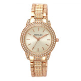 Henley  Women's Bling Diamante crystals Rose Gold Bracelet Watch H07275.44
