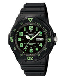 Casio Quartz Analog Black Dial Men's Watch MRW-200H-3BVDF
