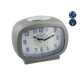 Widdop LED Silver Alarm Clock 9765S
