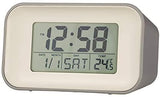 Acctim Alta Reflection LCD Alarm in Owl Grey 15867