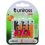 Uniross AA 1000 Hybrio Rechargeable Battery