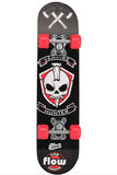 Ozbozz  Wooden Skateboard 24"- Red Wheels