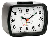 Champion Bell Alarm Clock Bold Arabic Numbers Dial Black Casing BA309BLK