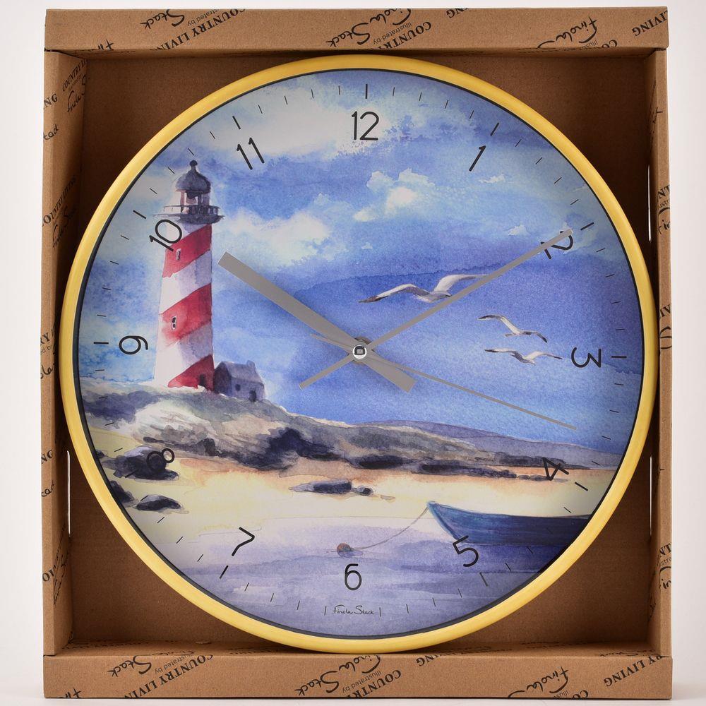 CL404 WIDDOP By The Seaside Clock - Lighthouse by Finola Stack