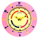 Champion Time Teacher Pink Wall Clock CTT370