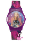 ZR24775 Hannah Montana Girls LCD lenticular Changing Image DIGITAL dial WATCH
