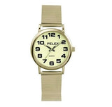 PELEX Gents Expandable Bracelet Quartz Watch PLX-027-GOLD-LUM
