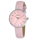 Henley Ladies  Palm Motif Watch - Pink H06170.5