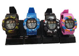 Polit Army Kids Sports Digital Waterproof Small Face assorted stlyes and colour's varied watch