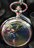 Boxx Picture Pocket watch Fly Fisherman P5061.49