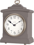 ACCTIM 'Heyford' Mantel Clock in Warm Grey - Arabic Numbers 33856