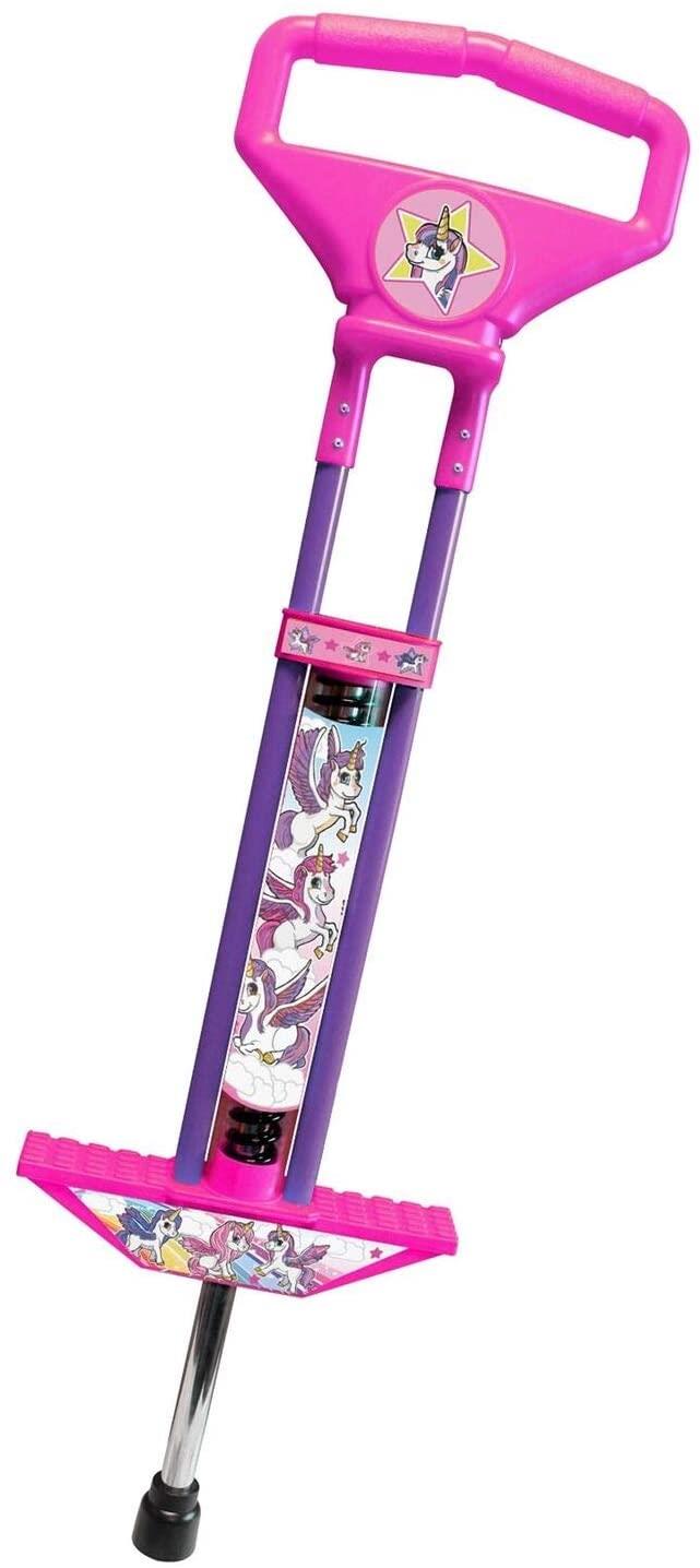 Unicorn Pogo Stick Spring Powered Jumper Outdoor Game for Girl SV14505