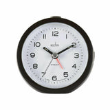 Acctim 15803 NEVE Sweep Alarm Clock in Raven